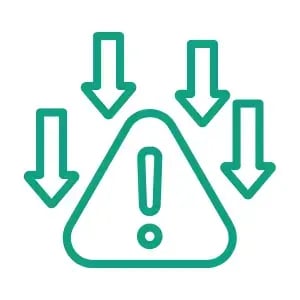 Icon representing certification and license tracking for healthcare employees