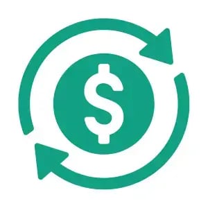 Icon representing multiple pay rates and employee types in landscaping payroll