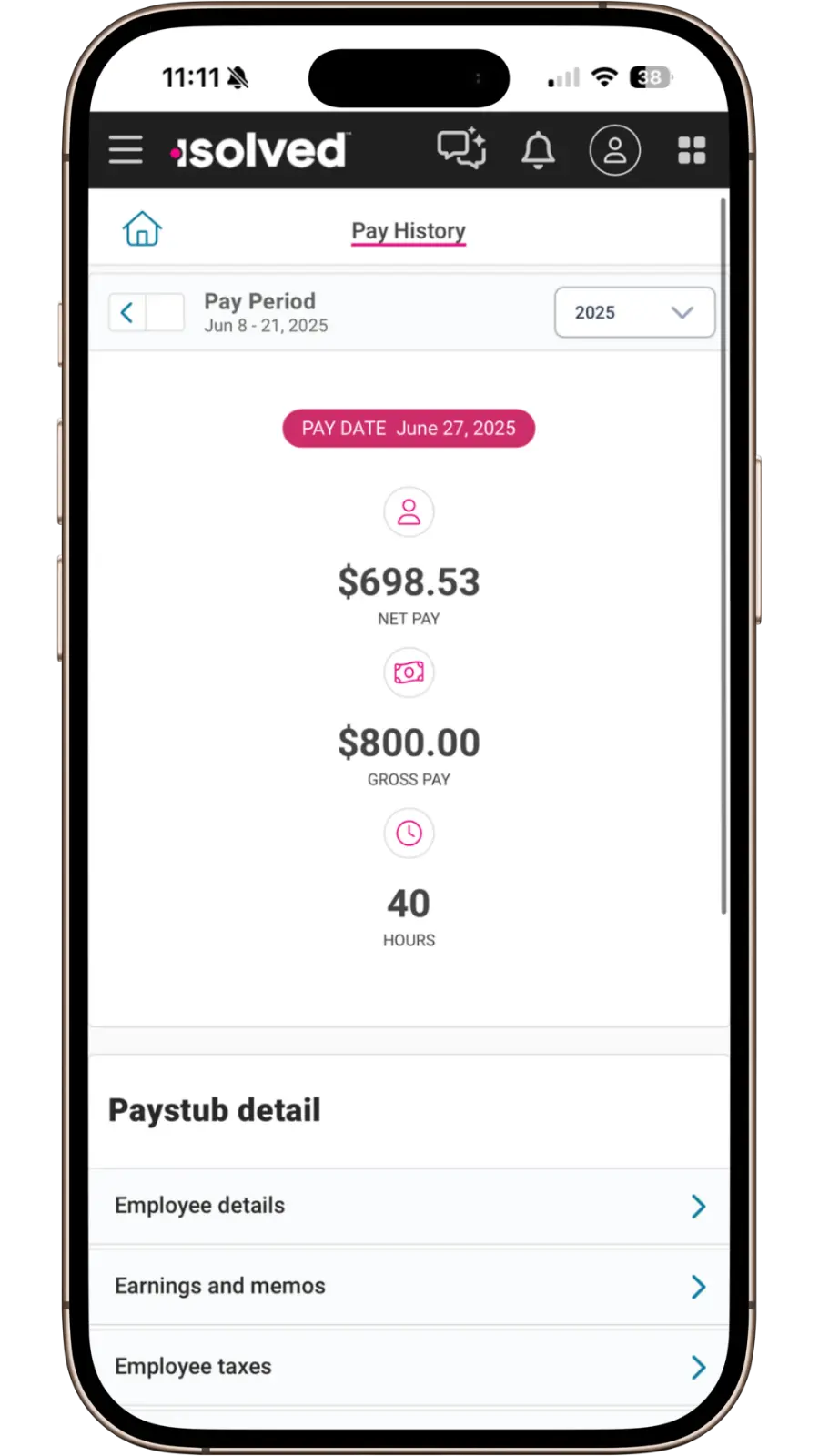 Payroll and HR mobile App
