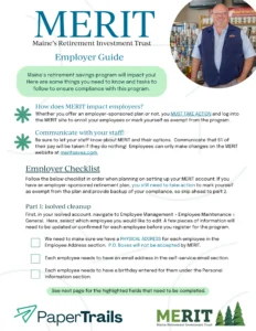 Employer Guide to MERIT
